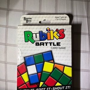 Rubik’s Cube card game.